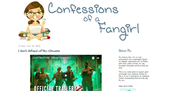 Desktop Screenshot of confessionsofafangirl.com